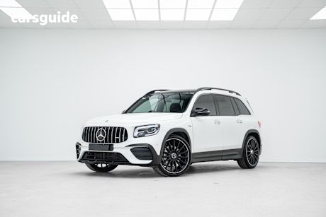 White 2023 Mercedes-Benz GLB-Class SUV GLB35 AMG 4WD