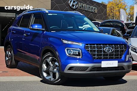 Blue 2025 Hyundai Venue SUV ELITE F