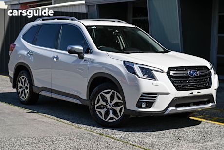 White 2022 Subaru Forester SUV HYBRID L 4WD