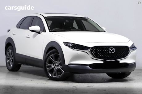 White 2025 Mazda CX-30 SUV G25 ASTINA F