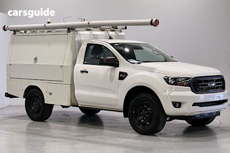 White 2021 Ford Ranger Cab Chassis Xl 3.2 (4X4)