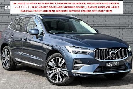 Grey 2023 Volvo XC60 SUV ULTIMATE B5 BRIGHT 4WD