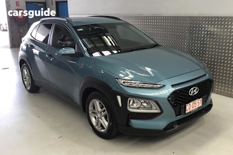Blue 2018 Hyundai Kona SUV ACTIVE F
