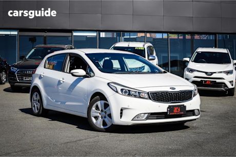 White 2018 Kia Cerato Hatch S F