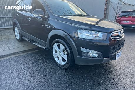 Black 2011 Holden Captiva Wagon 7 Lx (4X4)