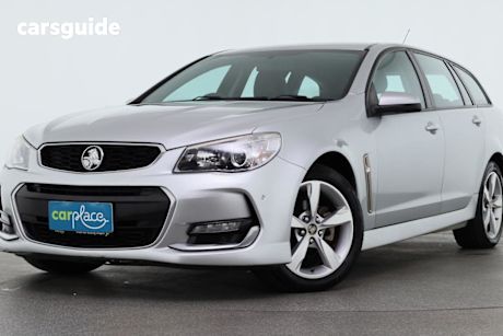 Silver 2016 Holden Commodore Sportswagon Sv6 Reserve Edition