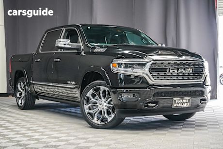 Black 2021 Ram 1500 Crew Cab Utility Limited Rambox Launch Ed (Hyb)