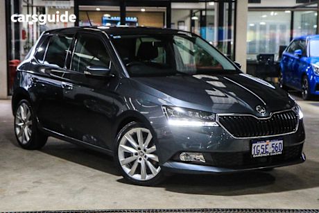 Grey 2019 Skoda Fabia Hatchback 81 Tsi