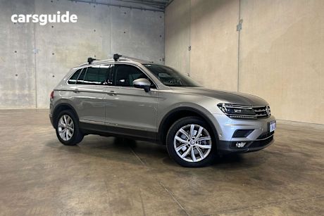 Silver 2017 Volkswagen Tiguan SUV 162TSI HIGHLINE 4WD