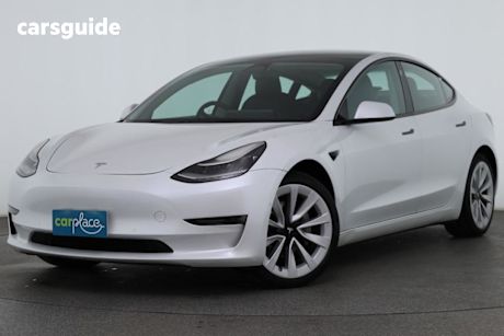 White 2020 Tesla Model 3 Sedan Long Range Awd