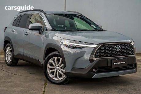 Grey 2024 Toyota Corolla Cross SUV GXL F