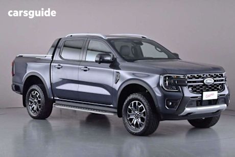 Grey 2022 Ford Ranger Double Cab Pick Up Wildtrak 3.0 (4X4)