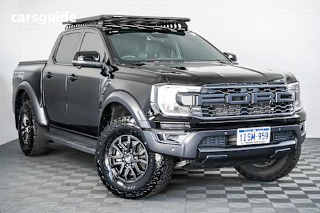 Black 2024 Ford Ranger Double Cab Pick Up Raptor 3.0 (4X4)