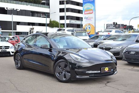 Black 2023 Tesla Model 3 Sedan LONG RANGE 4WD