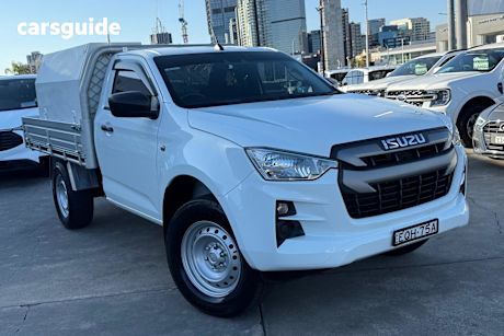 White 2021 Isuzu D-MAX Ute Tray SX HIGH RIDE R