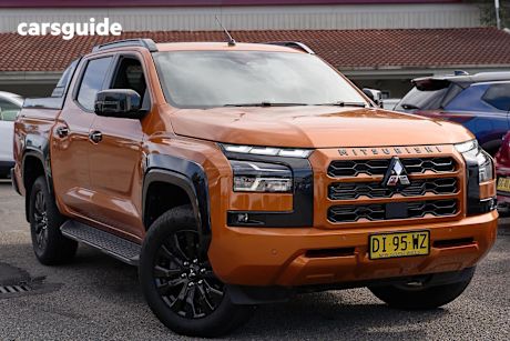 Orange 2024 Mitsubishi Triton Double Cab Pick Up Gsr (4X4)