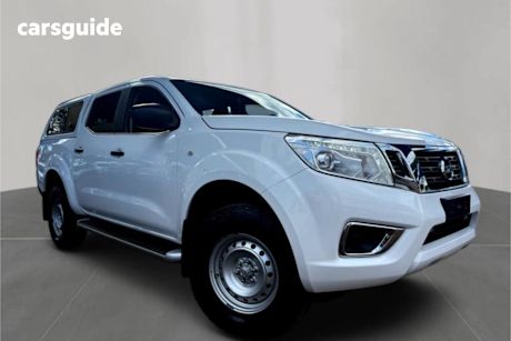 White 2019 Nissan Navara Ute Tray SL 4X4