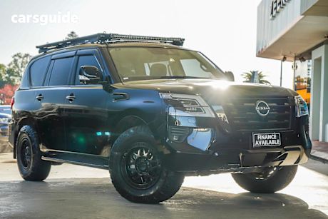 Black 2023 Nissan Patrol Wagon Ti (4X4)