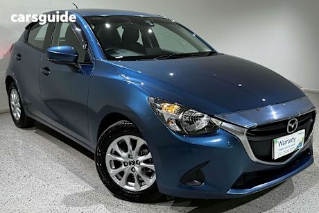 Blue 2019 Mazda Mazda2 Hatch MAXX F