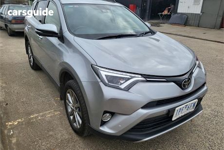 Silver 2018 Toyota RAV4 Wagon Cruiser (4X4)