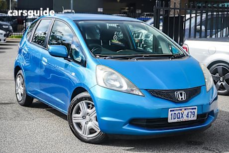 Blue 2010 Honda Jazz Hatchback Gli
