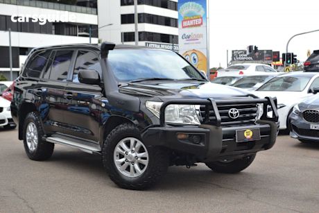 Black 2011 Toyota Landcruiser SUV GXL 4X4