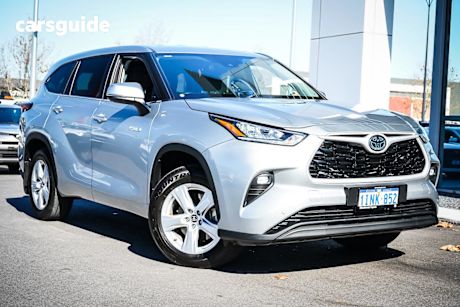 Silver 2024 Toyota Kluger Wagon Gx Hybrid Awd