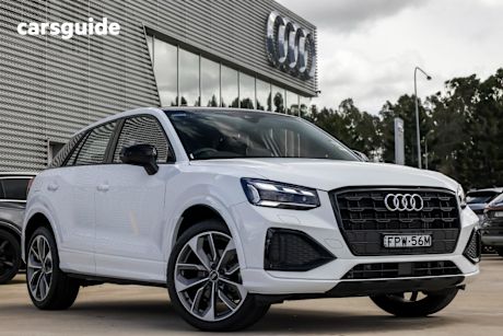 White 2025 Audi Q2 SUV 35 TFSI F