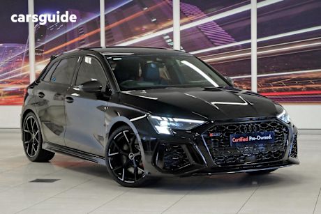 Black 2024 Audi RS3 Hatch 4WD