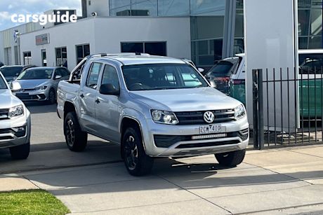 Silver 2018 Volkswagen Amarok Ute Tray TDI400 CORE PLUS 4X4