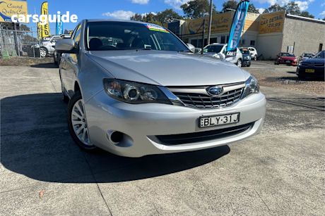 Silver 2009 Subaru Impreza Hatchback R (Awd)