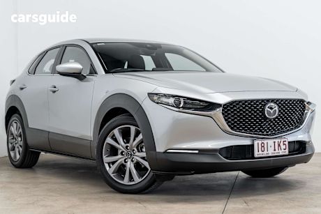 Silver 2023 Mazda CX-30 SUV G20 EVOLVE F