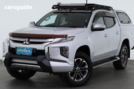 White 2019 Mitsubishi Triton Double Cab Pick Up Gls (4X4) Premium