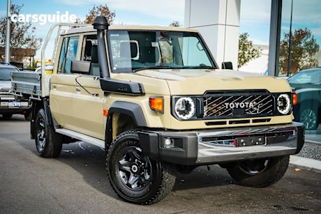 Beige 2023 Toyota Landcruiser Double Cab Chassis Lc79 Gxl