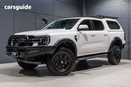 White 2022 Ford Ranger Ute Tray XLT 4X4
