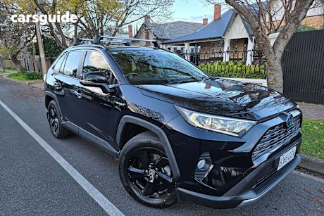Black 2019 Toyota RAV4 Wagon Cruiser Awd Hybrid