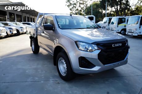 Silver 2025 Isuzu D-MAX Space Cab Chassis Sx (4X4)