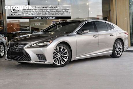Grey 2021 Lexus LS Sedan LS500 SPORTS LUXURY R