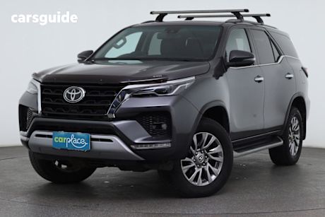 Grey 2021 Toyota Fortuner Wagon Crusade