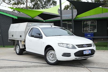 White 2013 Ford Falcon Ute Ute Tray XR6 ECOLPI R