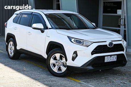 White 2020 Toyota RAV4 SUV GX F