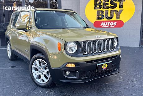 Green 2015 Jeep Renegade Wagon Longitude