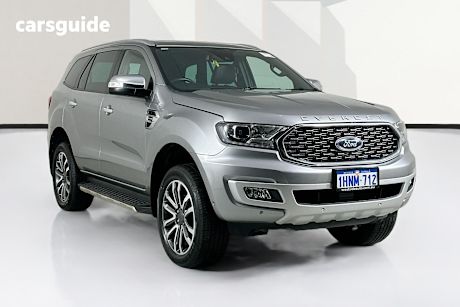 Silver 2022 Ford Everest Wagon Titanium (4Wd)