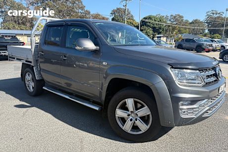 Grey 2017 Volkswagen Amarok Ute Tray TDI550 HIGHLINE 4X4