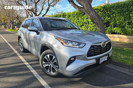 Silver 2025 Toyota Kluger SUV GXL 4X4