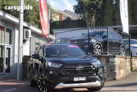 Black 2019 Toyota RAV4 SUV EDGE 4X4