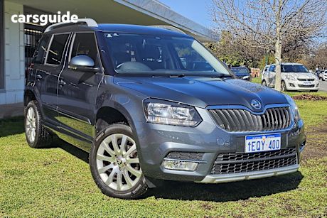Grey 2014 Skoda Yeti SUV 90TSI AMBITION F