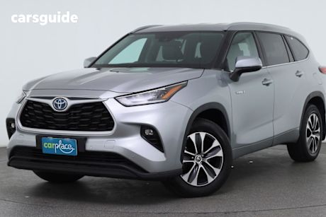 Silver 2024 Toyota Kluger Wagon Gxl Hybrid Awd