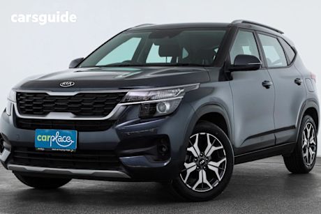 Grey 2020 Kia Seltos Wagon Sport (Fwd)