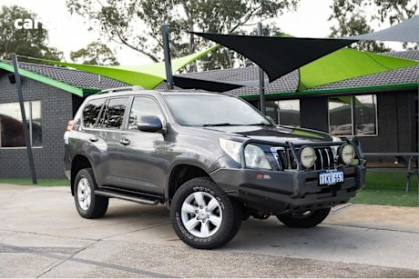 Grey 2013 Toyota Landcruiser Prado SUV GXL 4X4